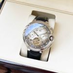 Ballon Bleu de Cartier 44*12mm Mingzhu Automatic Movement 316L Steel Green/Grey Face Watch